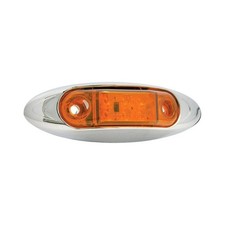 Small 4"x1" Oval LED Side Marker Light