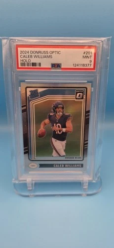 2024 Panini Donruss Optic - Rated Rookie Caleb Williams #201 Holo Prizm (RC)