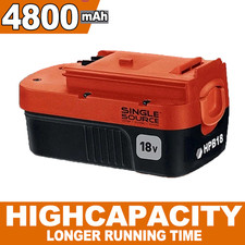 for Black & Decker A18 4800mAh Battery 18V A1718 A18NH A18E Firestorm HPB18-OPE