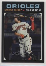 2020 Topps Heritage Chrome 416/999 Renato Nunez #THC-300 v6p