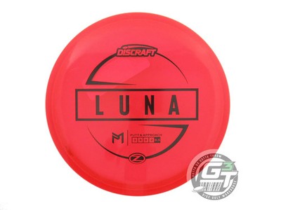 NEW Discraft [McBETH] Z Luna 170-172g Red Black Stamp A Putter Golf Disc