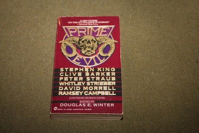 Prime Evil Anthology - Douglas E. Winter 1989 PB 1st Printing Signet Horror