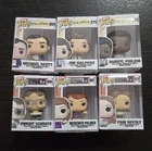 Funko Bitty POP! The Office Michael Pam Jim Dwight Darryl Meredith, Set of 6 New