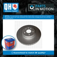 2x Brake Discs Pair Vented fits TESLA MODEL S 5YJS Front 2012 on 355mm Set QH