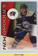 2024-25 Upper Deck SP Game Used New Grooves Red Gavin Brindley #NG-6 READ a2p