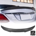 Real Carbon Fiber Spoiler For 2015-2021 W205 Sedan C300 C43 C63 Rear Spoiler