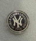 Rare 1998 New York Yankees MLB World Series Champions .999 Silver 1 oz Round Ltd