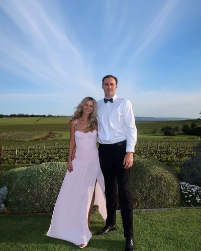 Manning Cartell Double Temps Robe Plissée Taille Au 8 US - Photo 6 sur 6