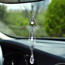Car Rear View Mirror Accessories Hanging Ornament,Butterfly Butterfly01