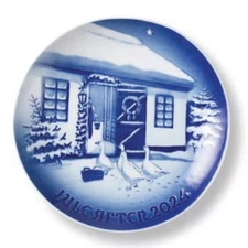 NEW IN BOX! 2024 BING & GRNDAHL Christmas Plate - CHRISTMAS IN THE COUNTRYSIDE