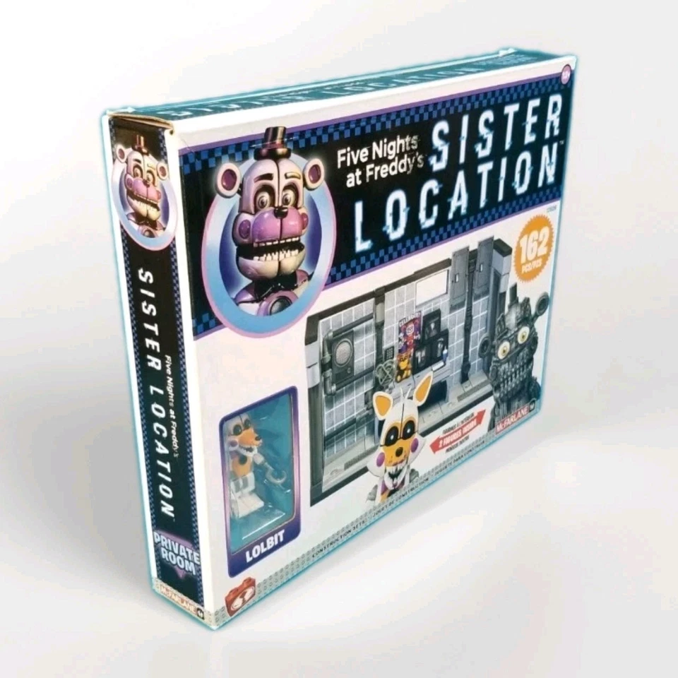 McFarlane FNAF Five Nights at Freddy's PRIVATE ROOM w/ LOLBIT Construction #1385 - Image 3 of 4