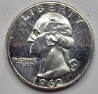 *SILVER* 1962  Washington Quarter -《Great Way To Buy Silver!!》