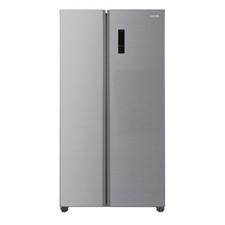 HYE 442L No-Frost American Fridge Freezer 91 x 59 x 177cm -Silver - RF01AM442S01