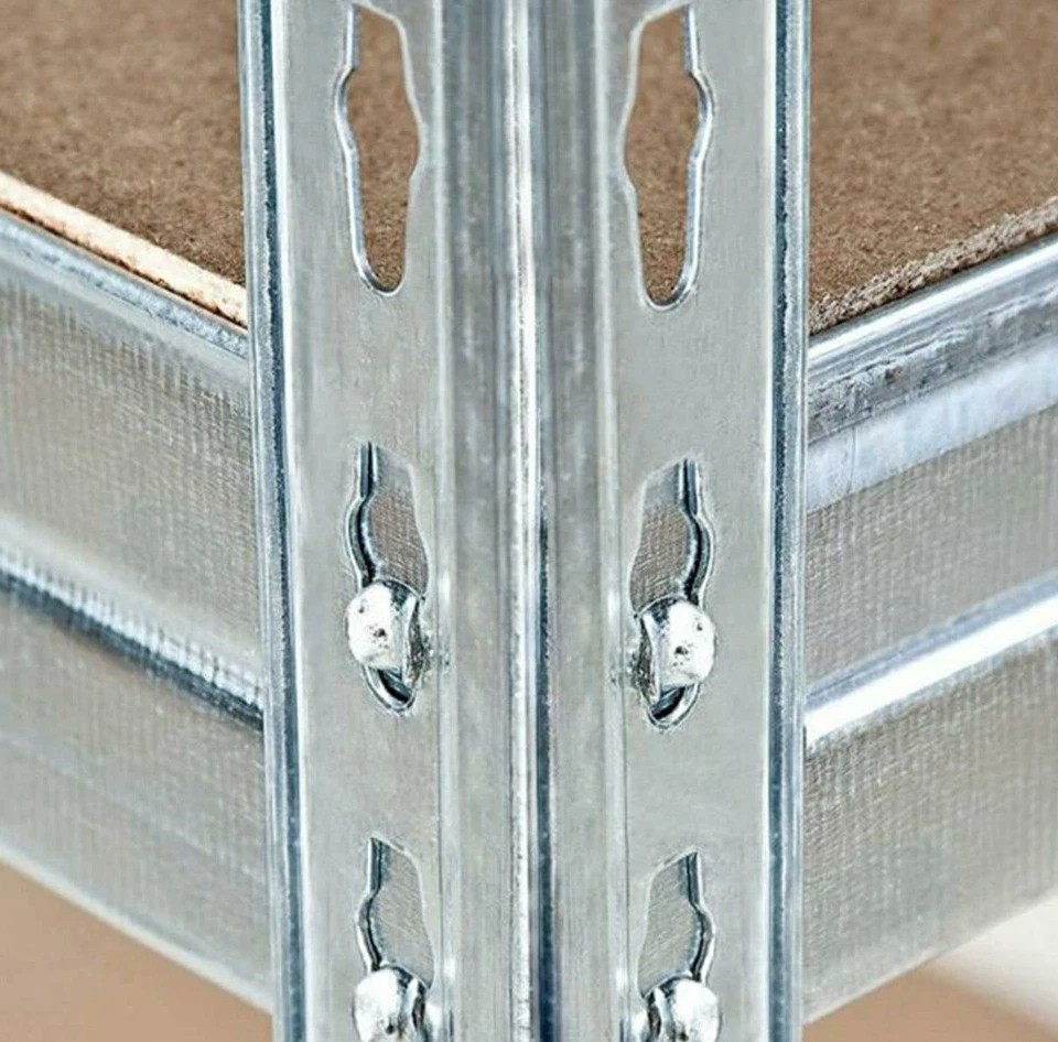 Scaffale per Garage Con Carichi Pesanti, 200 Cm X 120 Cm X 60 Cm - Immagine 2 di 4