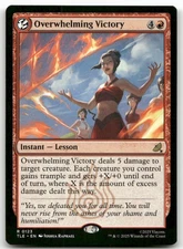 Overwhelming Victory MTG Avatar: The Last Airbender: Eternal-Legal 123 R NM