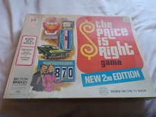 The Price Is Right Board Game 2nd Edition 1974 Bob Barker