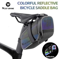 WEST BIKING Waterproof Bicycle Saddle Bag Road Bike Cycling Rear Seat Tail Bag