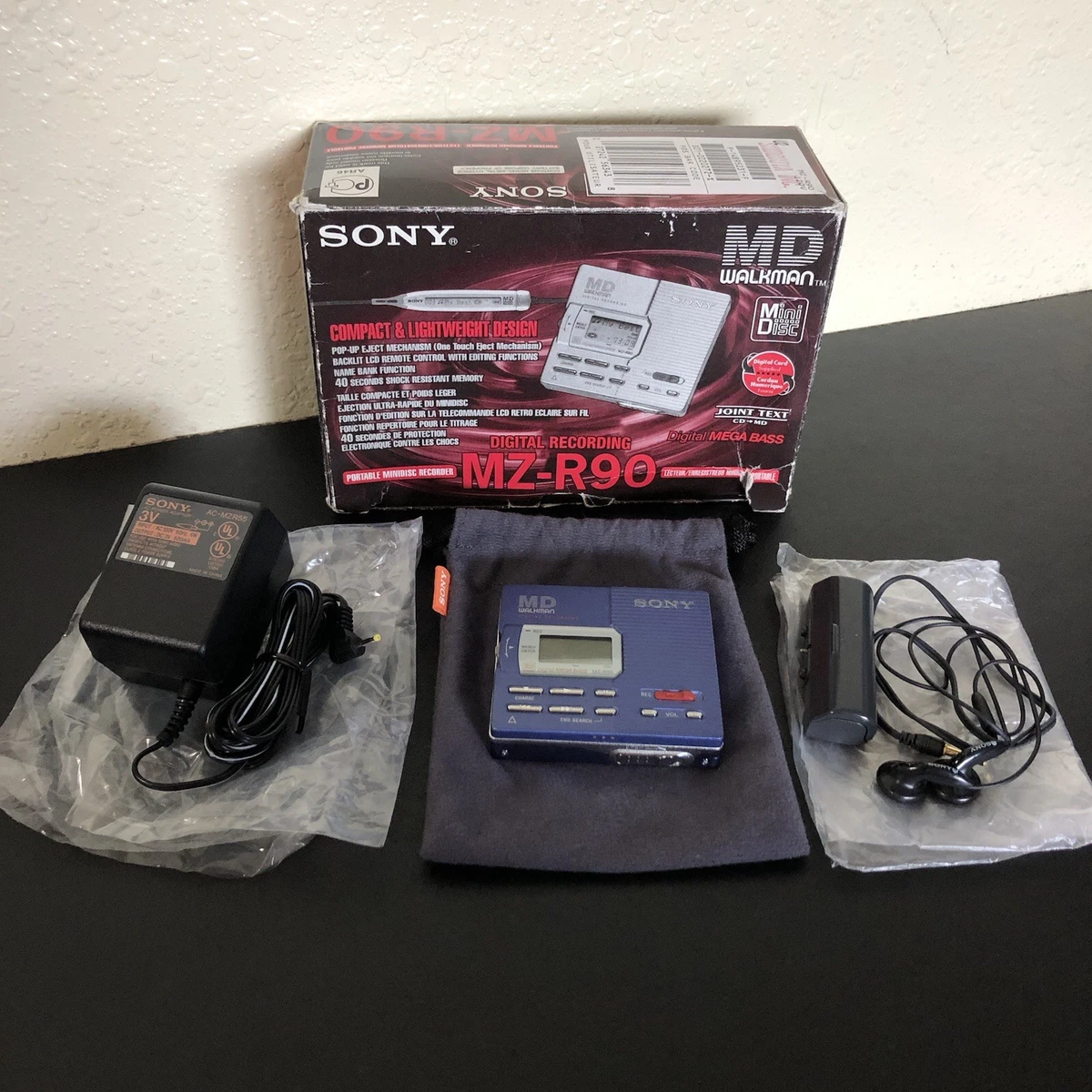 25+ Sony Blue Personal MiniDisc Recorders for sale | Updated Oct 2026
