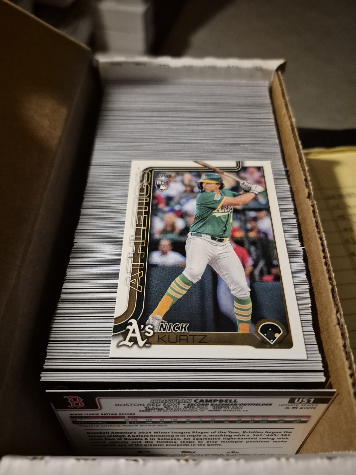 2025 TOPPS UPDATE SERIES BASEBALL COMPLETE SET US1-US350