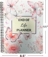 End Of Life Planner, If I Die Binder Important Document Organizer, Guided Fin...