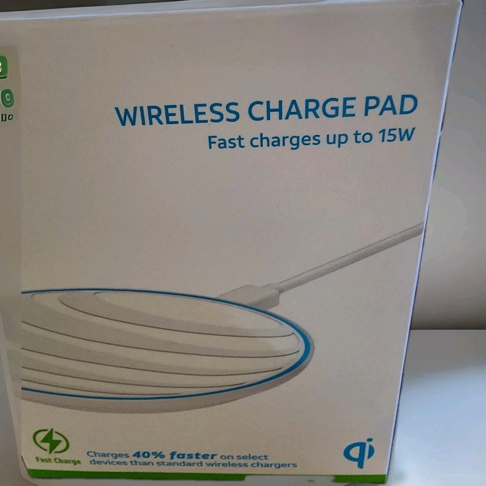 Almohadilla de carga inalámbrica AT&T Fast Charge 3.0 15W - ¡NUEVA!!! Foto 3 de 4