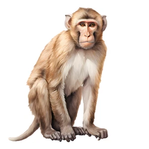 Monkey Ape Animal Jungle Self Adhesive Vinyl Sticker