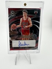 2022-23 Panini Spectra Steve Kerr Illustrious Legends Signatures Auto /99 Bulls