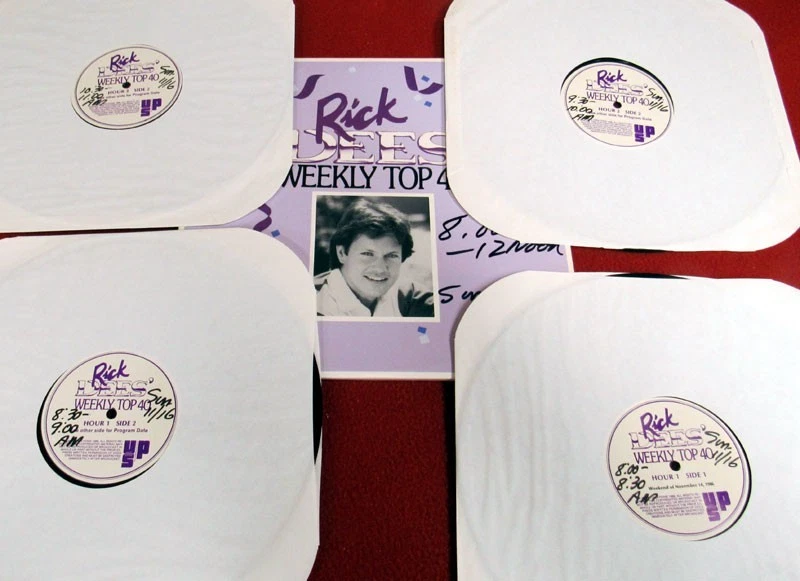 RICK DEES-"WEEKLY TOP 40", 4 LP'S,  November 11, 1986,  Boston, Madonna MINT - Image 2 of 2