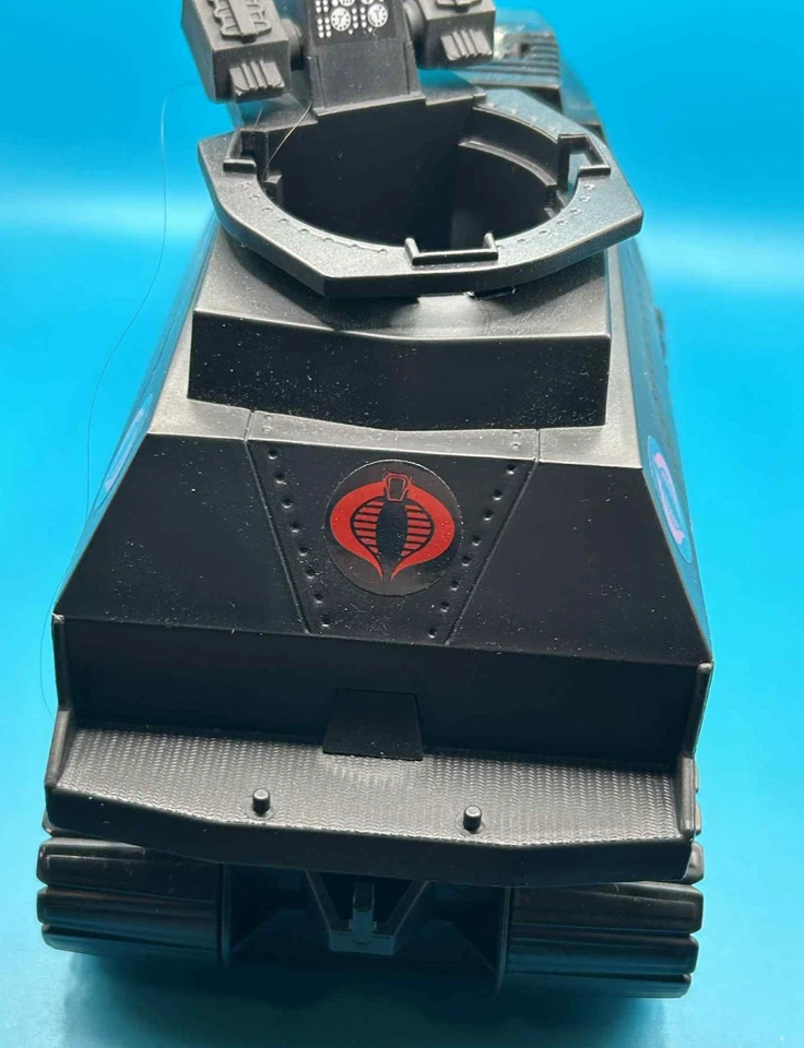 COBRA H.I.S.S. Tanque HISS Negro 100% Completo 25º Ataque a Cobra GI JOE GIJOE Foto 4 de 4