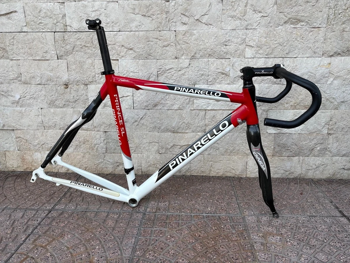 Cadre Vélo Route PINARELLO Galileo En Aluminium/carbone, Taille 54 Cm - Occasion Bon état