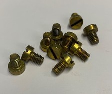 Brass Cheese Head BA bolts, various sizes and lengths