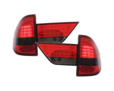 X3　E83 後期 LED　 純正 Mスポーツ テール ランプ ライト 2004-2006 BMW X3 E83 Smoked LED Tail Light Assembly Set