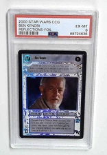 1x  V1311: 2000: BEN KENOBI: REFLECTIONS: FOIL: PSA 6: EX-MT: 88724636 Graded It