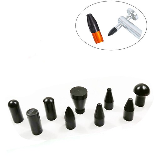 W/9 headsTap Down Pen Paintless Dent Repair Hail Removal Knock Down Tools Kits - Picture 6 of 9