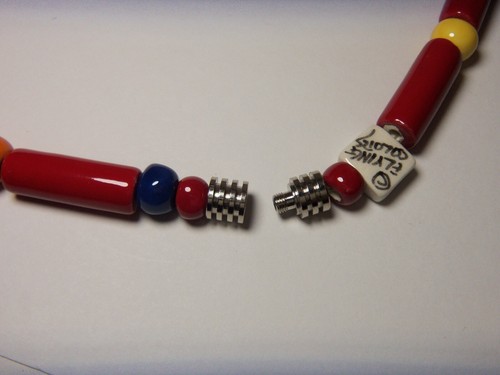CRAYONS THEME NECKLACE FROM FLYING COLORS CERAMIC JEWELRY (SAN FRANCISCO) - Picture 4 of 5