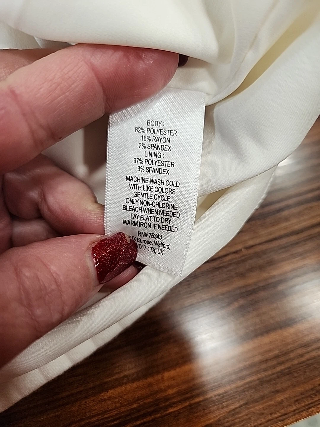 OFF WHITE Abito Willi Smith donna L bianco sporco tessuto waffle senza maniche tubino zip