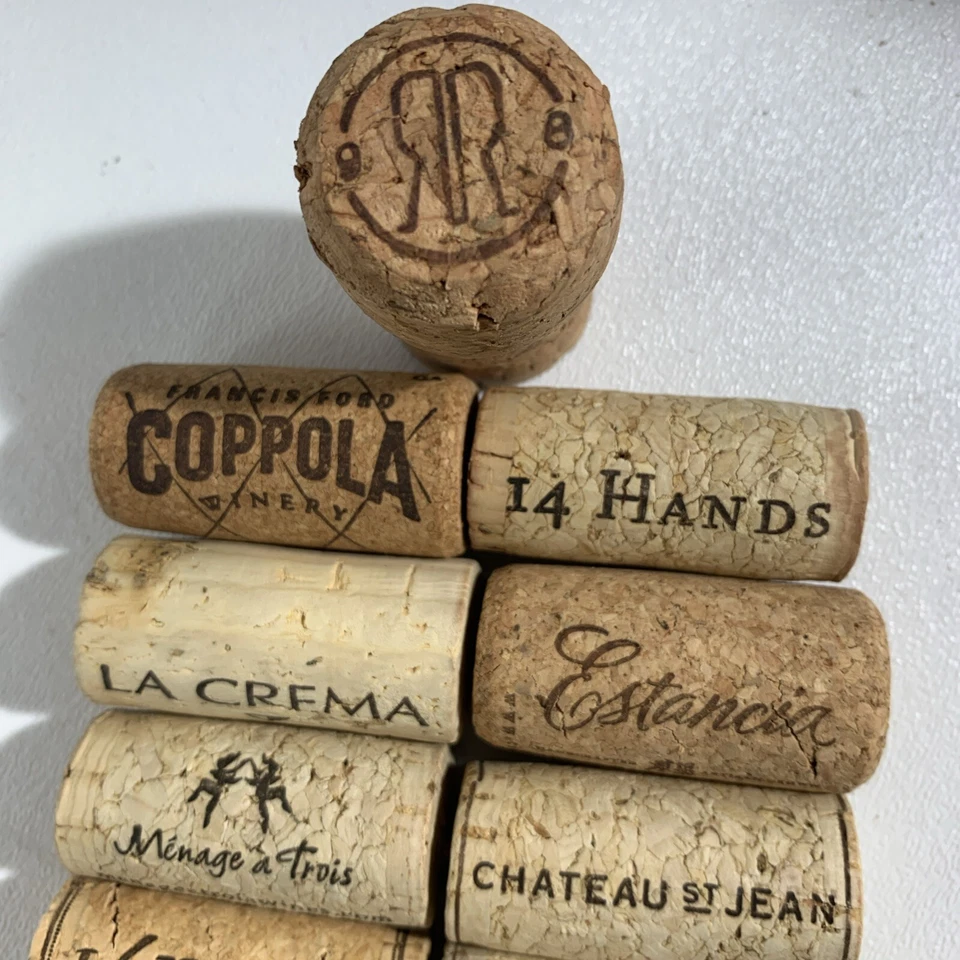 Lote de 13 tapas de corchos de vino natural Foto 3 de 4