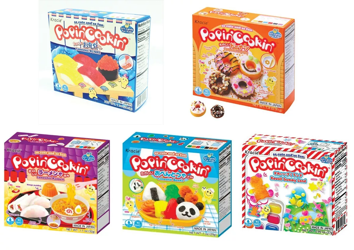 DIY Japanese Kracie Popin Cookin Fun Sushi Kit