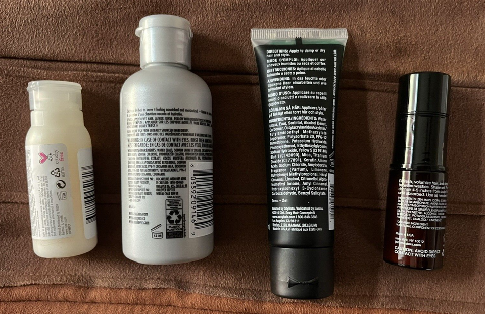 Hair Care Mix Products 25x Lot Deluxe Travel Shampoo Conditioner Leave