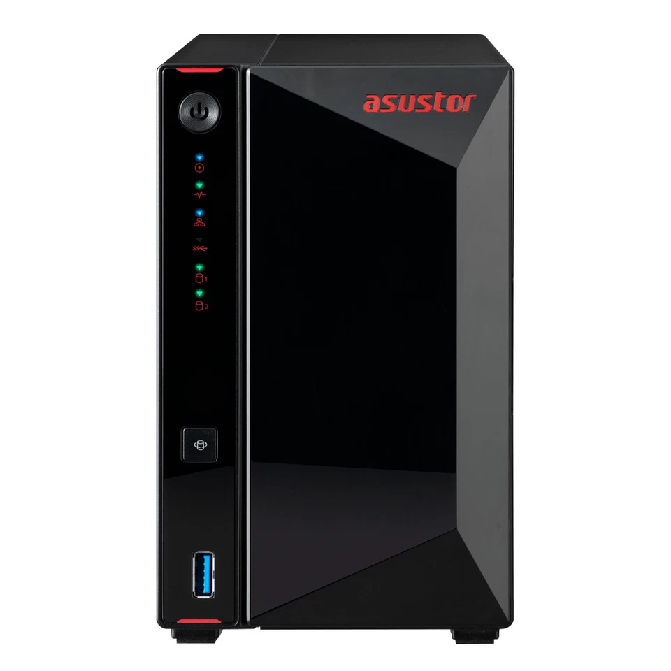 Asustor Nimbustor 2 AS5202T 2-Bay Nas 2xLAN 2,5GbE HDMI 2x WD 1TB SATA - Image 4 of 4