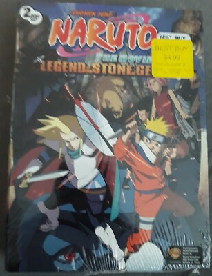 Naruto the Movie: Volume 2: Legend of the Stone of Gelel (DVD, 2005)