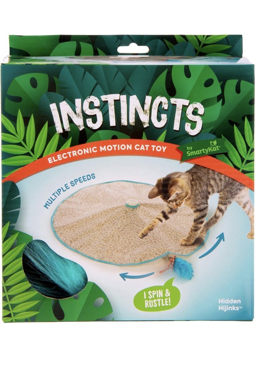 SmartyKat Electronic Concealed Motion Cat Toy Instincts Hidden