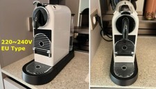 Nespresso Citiz D113 19Bar 1150W 1L 25s AutoPowerOff 130x277x371mm Wht 220/240V