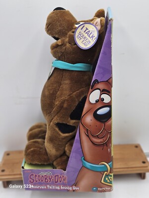 Scooby Doo Talking/Works Plush 1998 CartoonNetwork Equity Toys