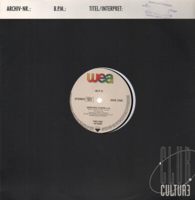 MPO Dancing Queen 12'' Vinyl Schallplatte 230201