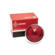 Lucas L551 Red Rear Lamp With Centre Reflector Lucas L551 Red Rear Lamp With Centre Reflector