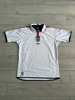 England National Team 2003 2005 Umbro Football Shirt Soccer Jersey
