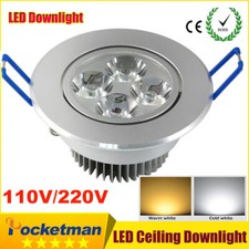 9w/12w/15w Recessed LED Ceiling Lamp Downlight Spotlight AC85-265V Home Lighting