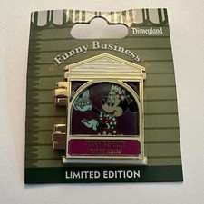 DLR  "MINNIE'S BOW EMPORIUM SHOP!" FUNNY BUSINESS COLLECTION LE 1000 PIN