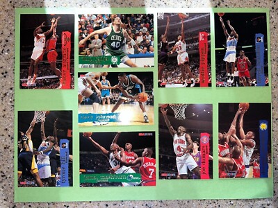 1995-96 NBA HOOPS BASE BASKETBALL CARDS YOU CHOOSE 1-424 NBA CARD FREE SHIPPING